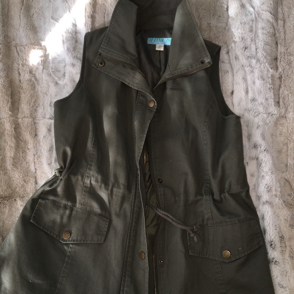 Francesca’s army vest